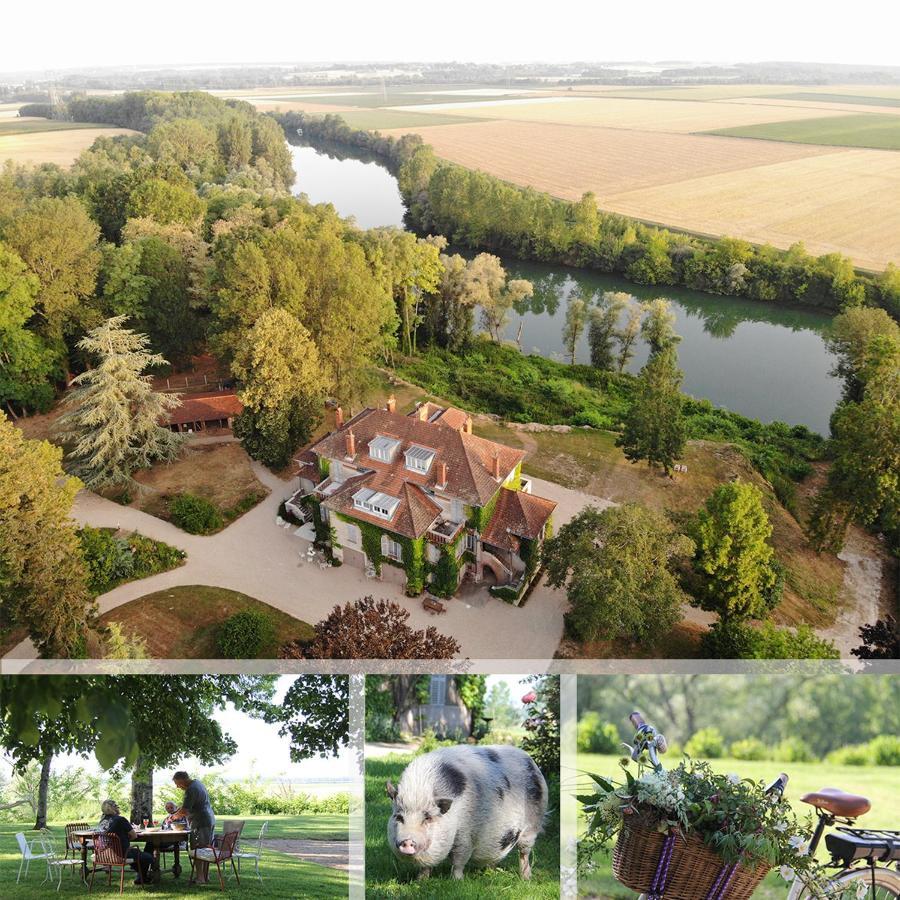 Le Relais Du Doubs En Bourgogne Bed & Breakfast Ciel Bagian luar foto